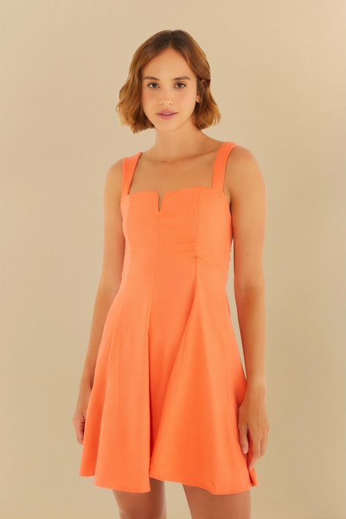 Vestido Corto Rosa Bossa s