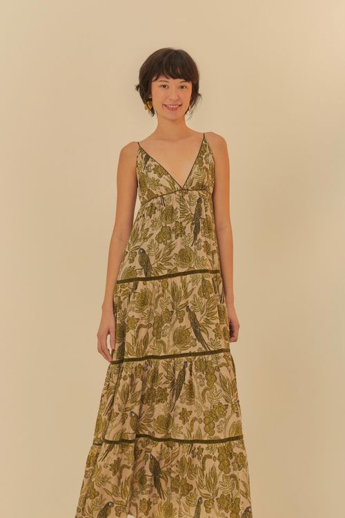 Vestido Largo Floral Ubud
