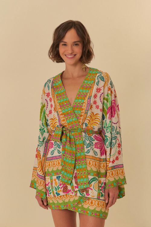 Kimono Oasis De Verano