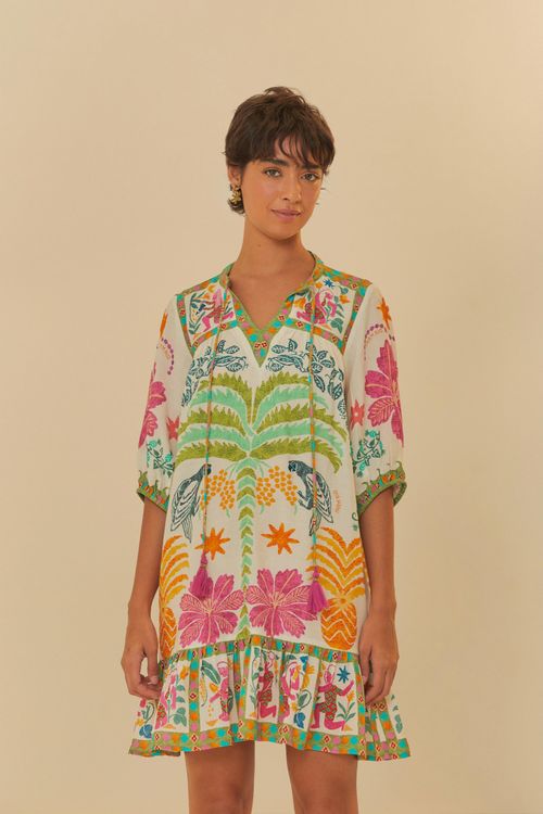 Vestido Corto Oasis De Verano