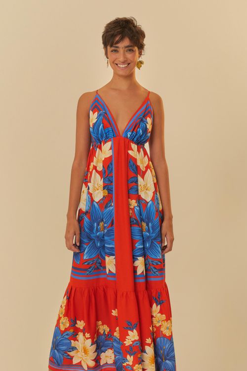 Vestido Cropped Lenco Ararajuba