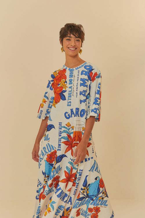 Vestido Midi Garota Jamburana