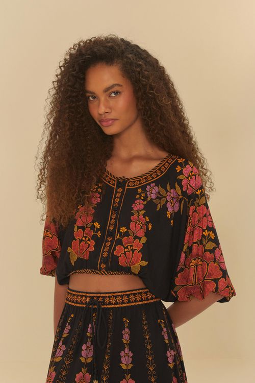 Blusa Cropped Madalena