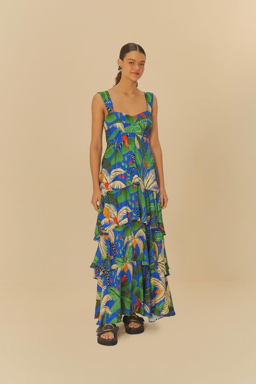 Vestido Longo Ilha Da Noite