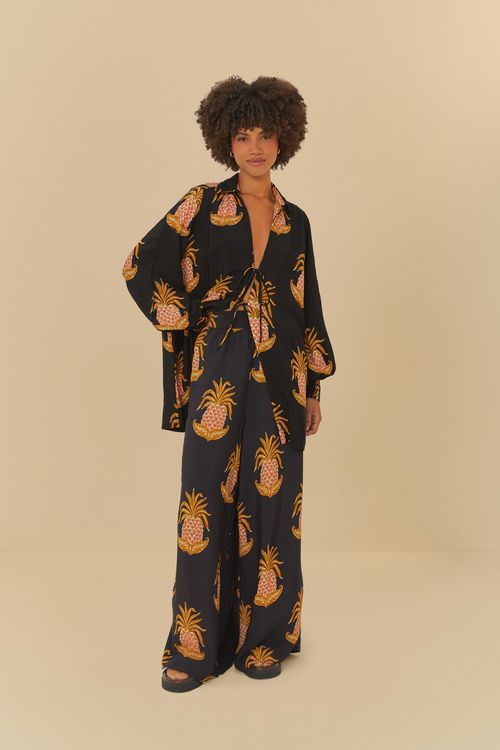 Calça Pantalón Amalfi Piña