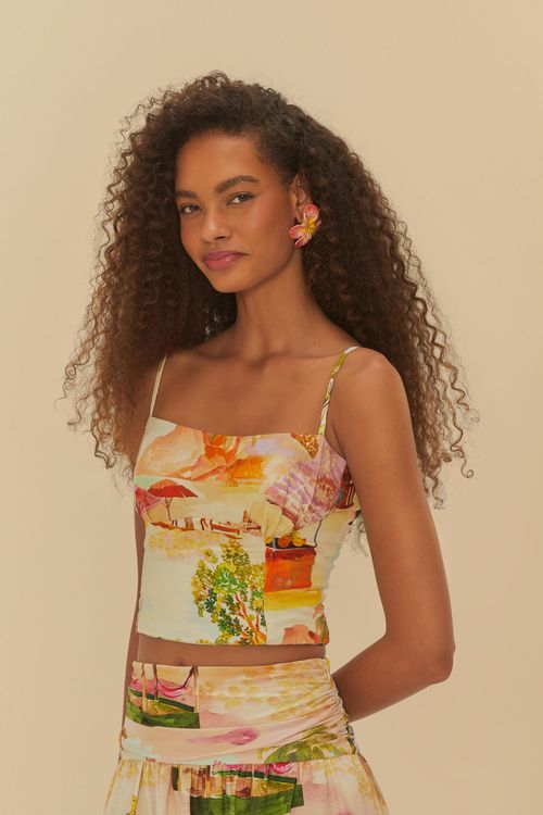 Blusa De Hombros Descubiertos Acarati