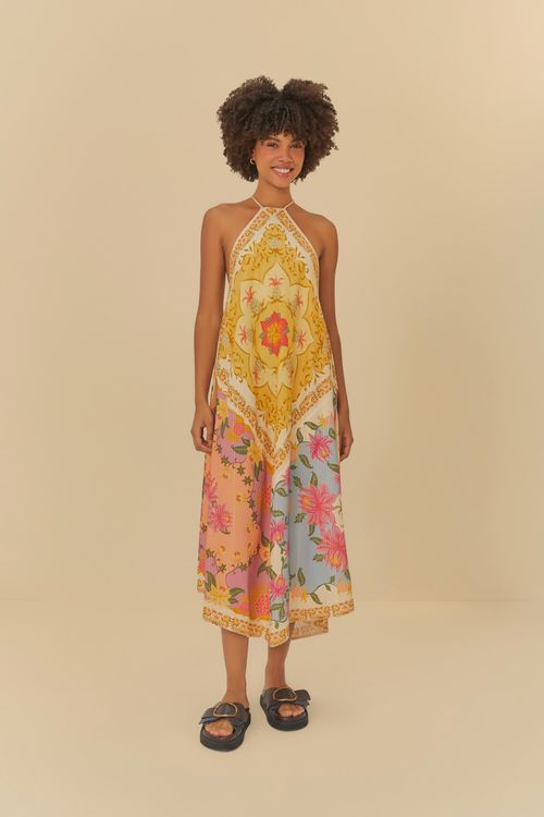 Vestido Cropped Lenco Amalfi