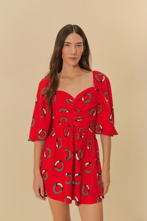 Vestido Corto Tuca Poa