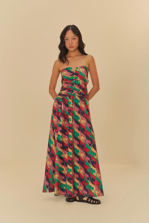 Vestido Longo Panteras