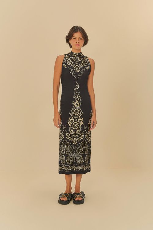 Vestido Midi Borbolina