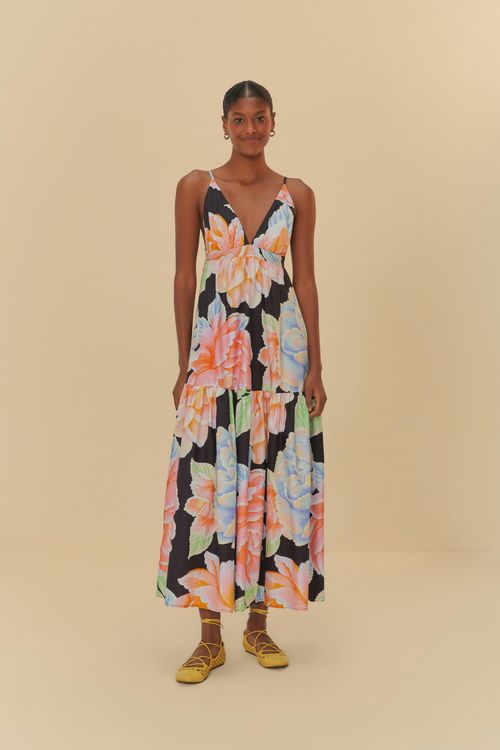 Vestido Cropped Floral Sofia