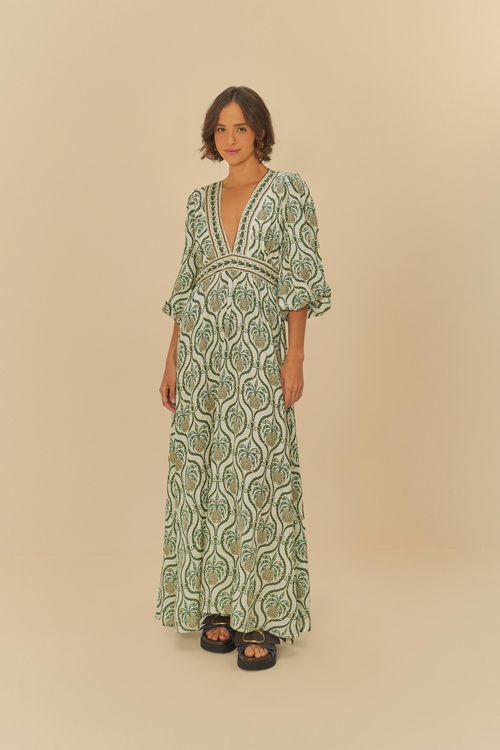 Vestido Longo Sonho De Abacaxi