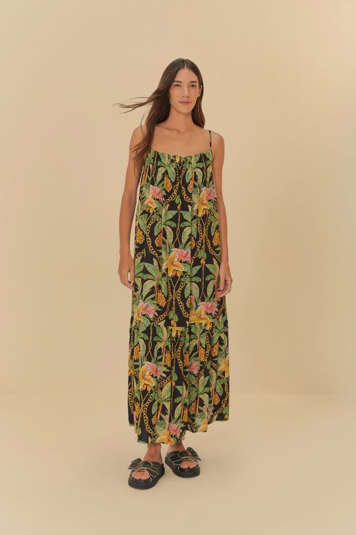 Vestido Largo Paraíso Tropical