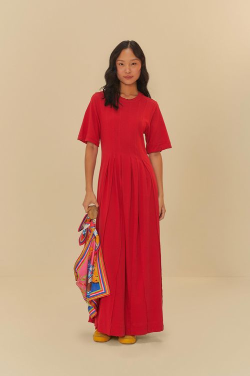 Vestido Cropped Pregas t Shirt