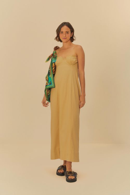 Vestido Meia Taca Bicolor
