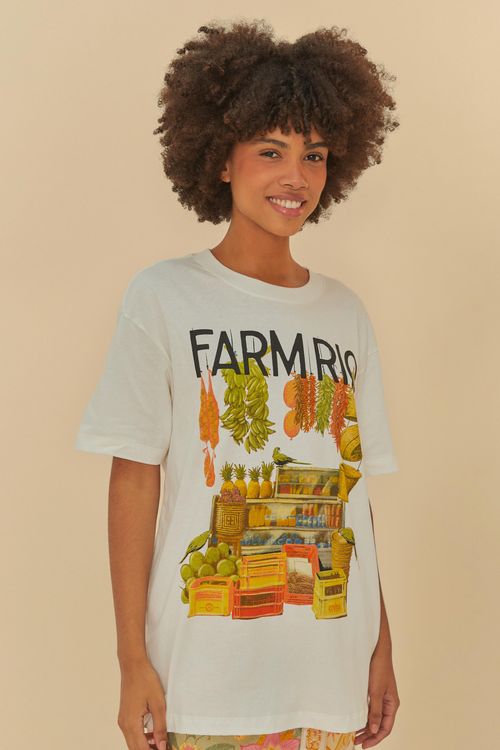 T-Shirt Média Farm Rio Feira