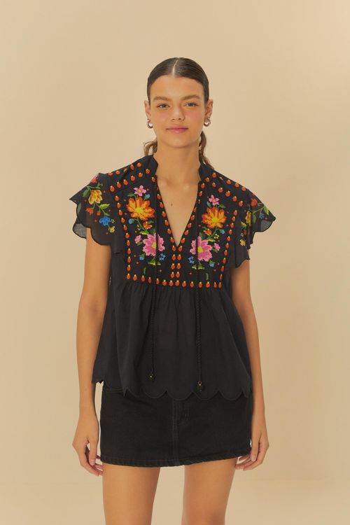 Short Saia Jeans