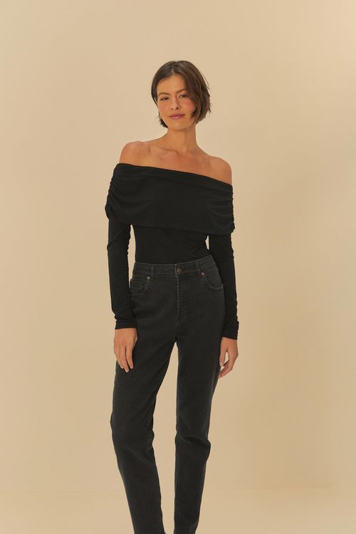 Calça Black Jeans Reta