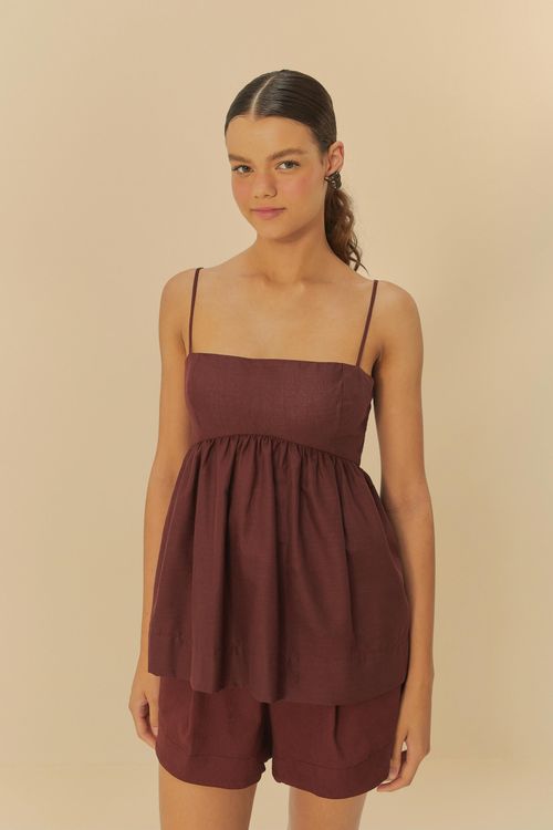 Short Pregas Bolso Lateral