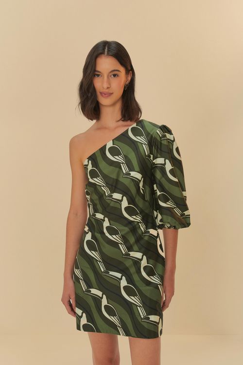 Vestido Curto Tucano Grafico