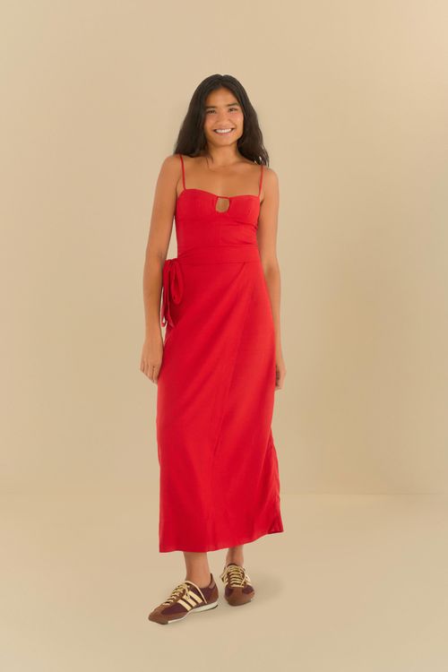 Vestido Corselet Transpasse