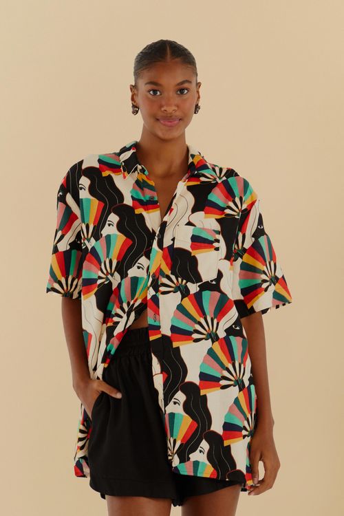 Camisa Uni Leques