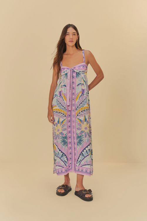Vestido Cropped Tapete De Tucano