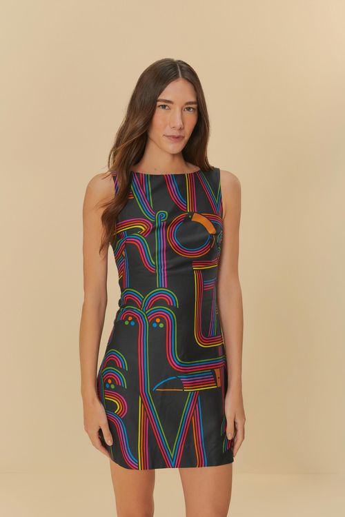 Vestido Curto  Logo Tuca