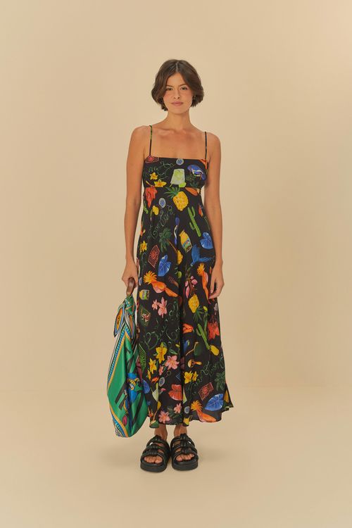 Vestido Midi Buena Gente