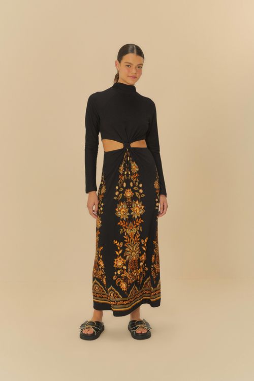 Vestido Cropped Flora Abacaxi