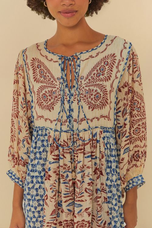 Vestido Cropped Borbolina