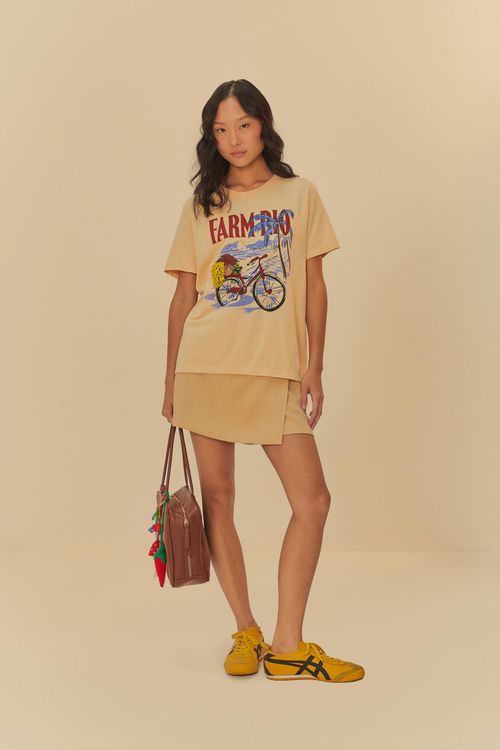 T-Shirt Fit Farm Rio Bicicleta