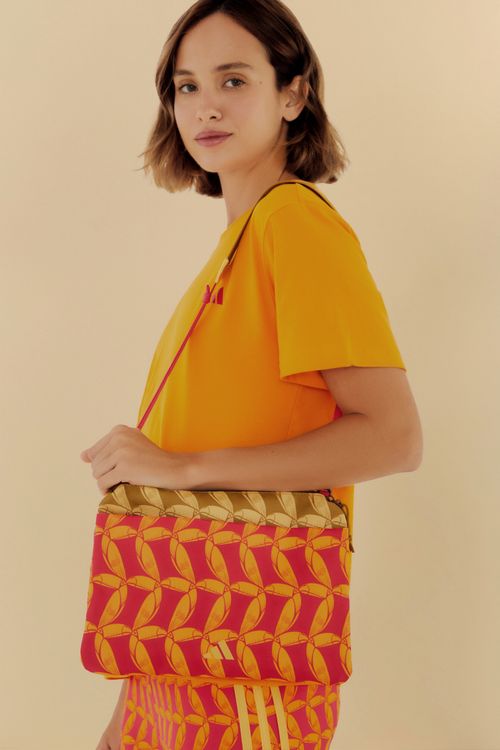 Bolsa Adidas Pequena Toucanway Laranja
