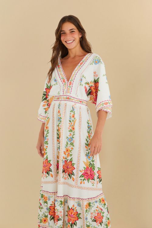 Vestido Midi Delicadeza En Flor