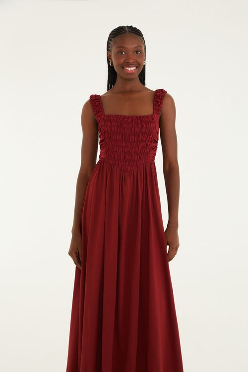 Vestido Cropped Lastex