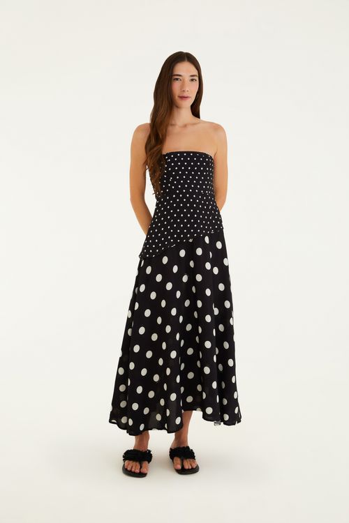 Vestido Lenco Puntos
