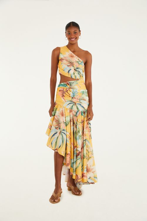 Vestido Longo Ombro So Tropicalia