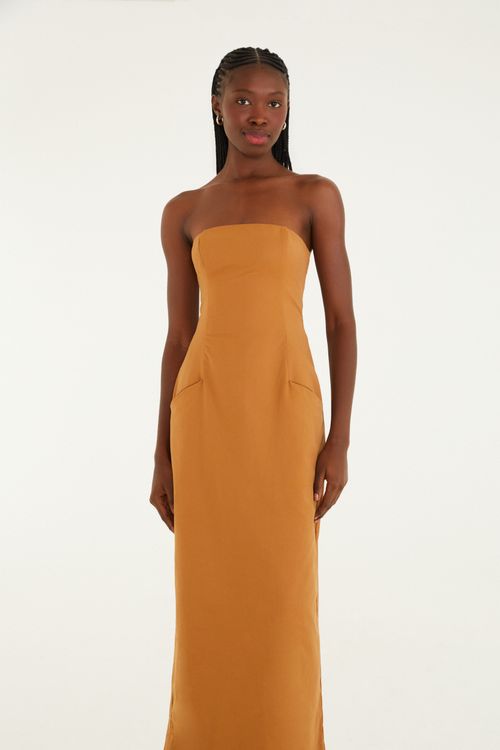Vestido Reto Alfaiataria