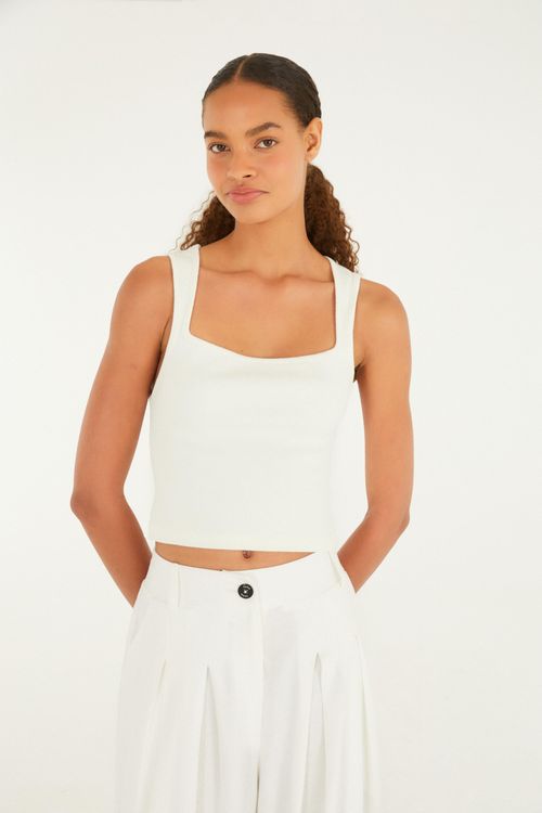 Regata Cropped Bia