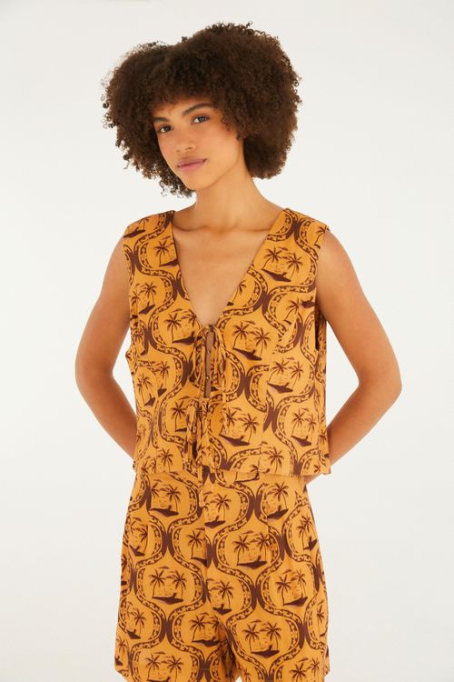 Blusa Botoes Lembranca De Verao