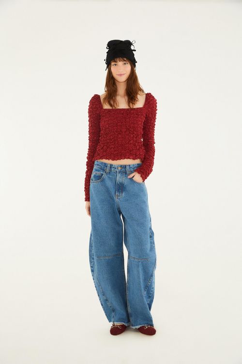 Calça Jeans Loose