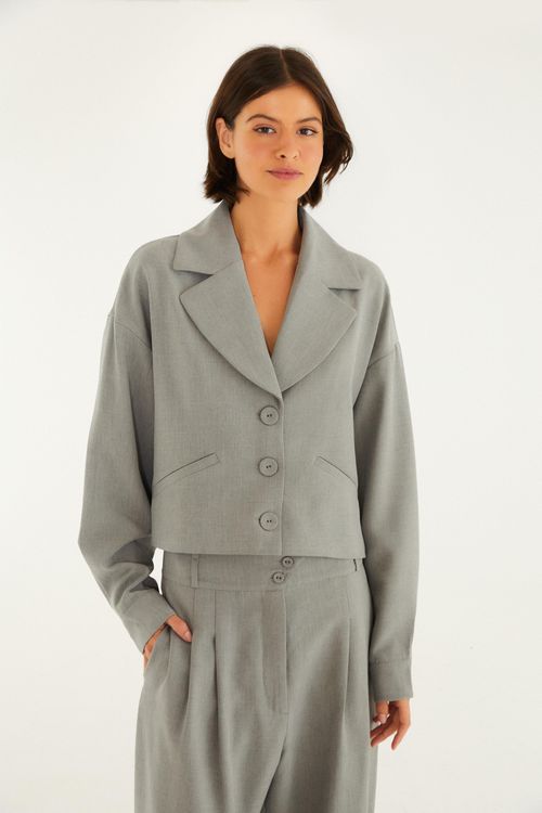 Blazer Alfaiataria Mescla