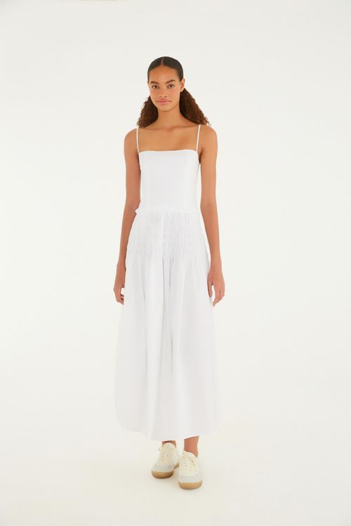 Vestido Lastex Largo