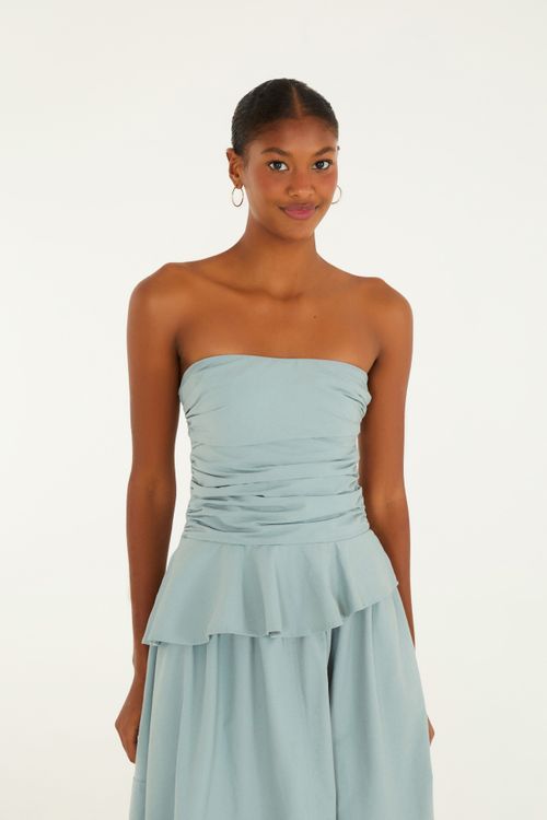 Blusa Franzido Babado
