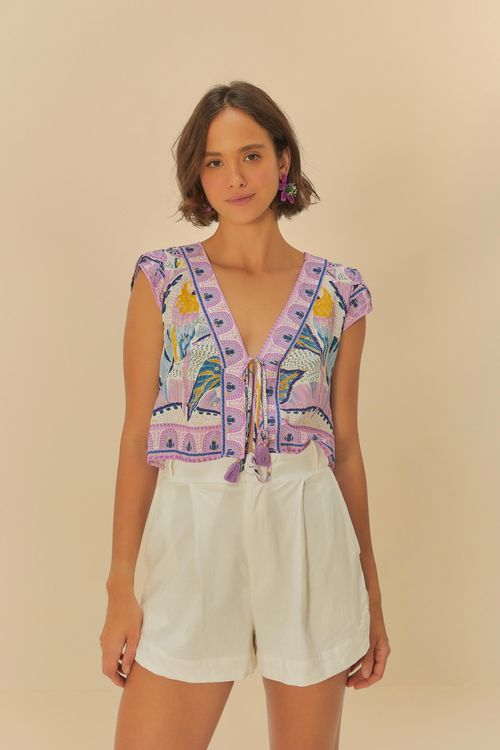 Blusa Tapete De Tucano e