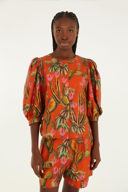 Blusa Alcinhas Cactus
