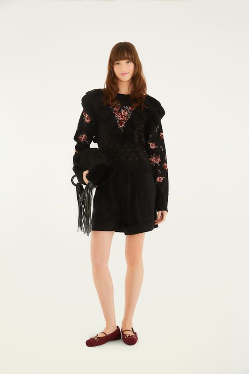 Short Corto Con Cinturón