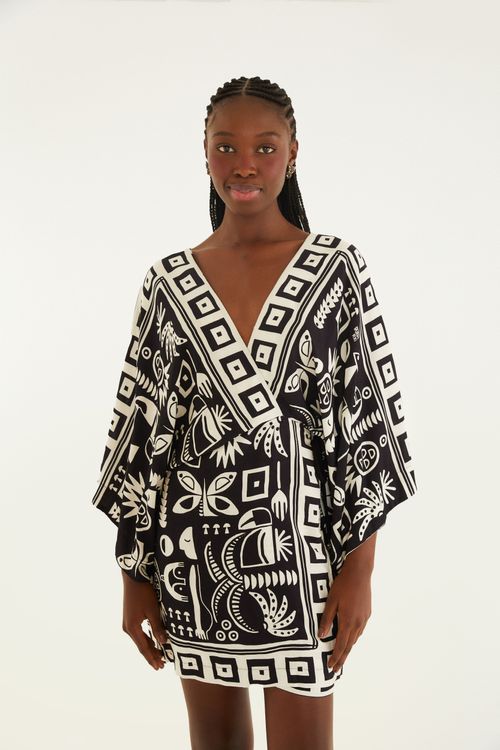 Vestido Corto Lenco Tropicano