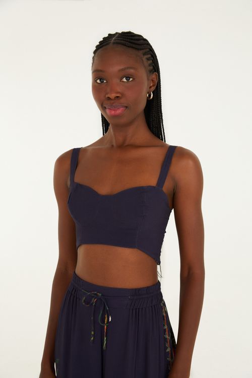 Top Corselet Floresta Doce e