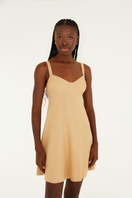 Vestido Curto Amarracoes
